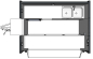 Preview: Retro Food Trailer PFR2216D im Round Top Design